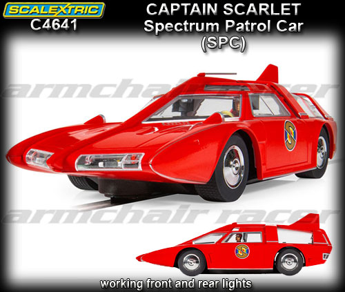 SCALEXTRIC C4641 - Spectrum Patrol Car (SPC) - Captain Scarlet