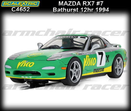 SCALEXTRIC C4652 - Mazda RX7 - Bathurst 12 hour 1994 #7
