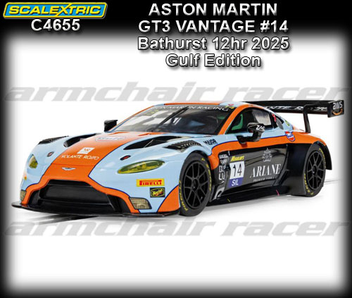 SCALEXTRIC C4655 - Aston Martin GT3 Vantage - Bathurst 2025 #14