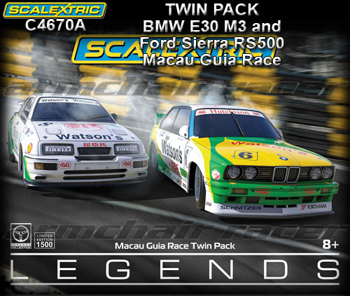 SCALEXTRIC C4670A - Macau Guia Race - BMW E30 & Ford Sierra