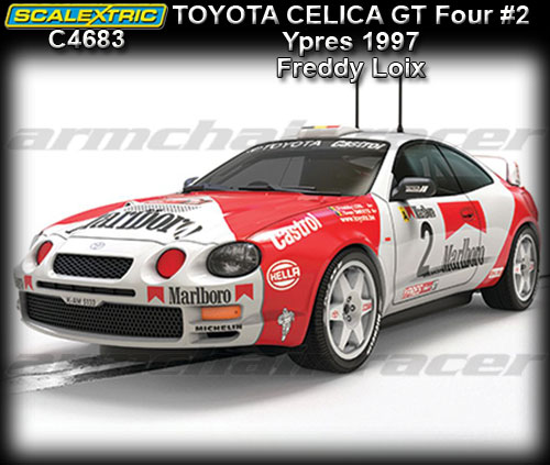 SCALEXTRIC C4683 - Toyota Celica GT Four - Ypres 1997 #2
