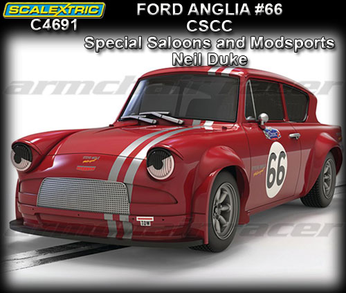 SCALEXTRIC C4691 - Ford Anglia - CSCC Special Saloons Neil Duke