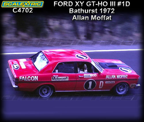 SCALEXTRIC C4702 - Ford XY GT-HO III - Bathurst 1972 #1D