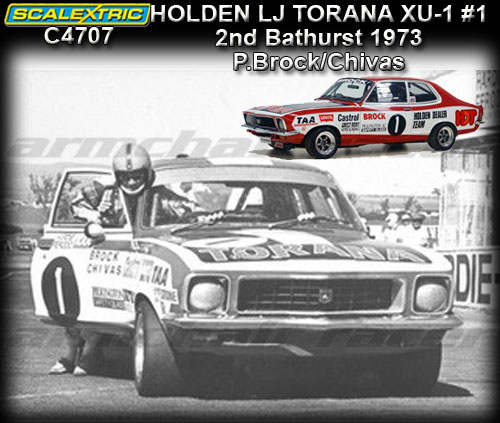 SCALEXTRIC C4707 - Holden LJ Torana XU-1 - 2nd Bathurst 1973 #1