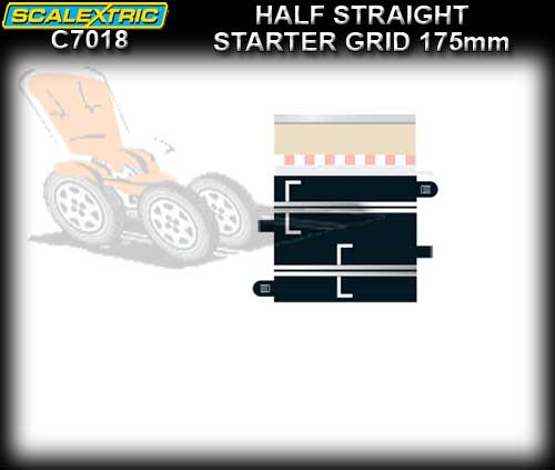 SCALEXTRIC TRACK C7018 - Starter Grid 175mm - single piece