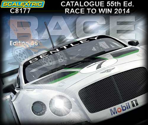 SCALEXTRIC CATALOGUE C8177 - 2014 55th Edition