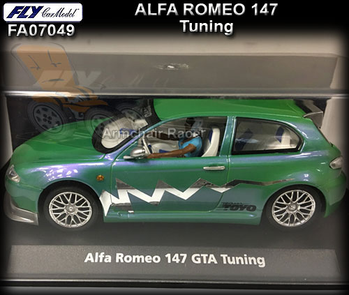 FLY 07049 - Alfa Romeo 147 GTA Tuning - pearlescent green/blue