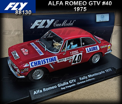 FLY 88130 - Alfa Romeo Giulia GTV - Rally Monte Carlo 1975 #40