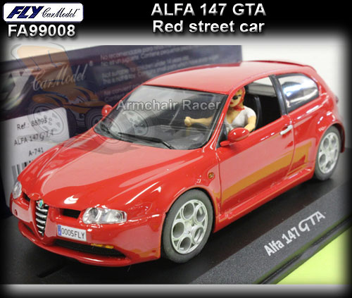 FLY 99008 - Alfa Romeo 147 GTA - red street car