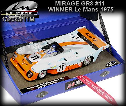 LE MANS MINIATURES 132045/11M - Mirage GR8 #11 Le Mans 1975