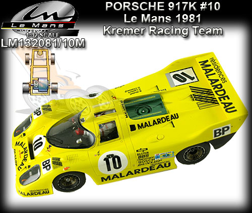 LE MANS MINIATURES 132081/10M - Porsche 917 K - Le Mans 1981 #10