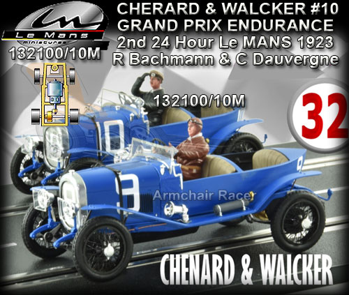 LE MANS MINIATURES 132100/10M - Chenard & Walcker - LeMans 1928