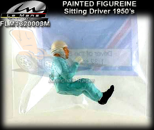 LE MANS MINIATURES FLM132003M - Sitting Driver (painted)