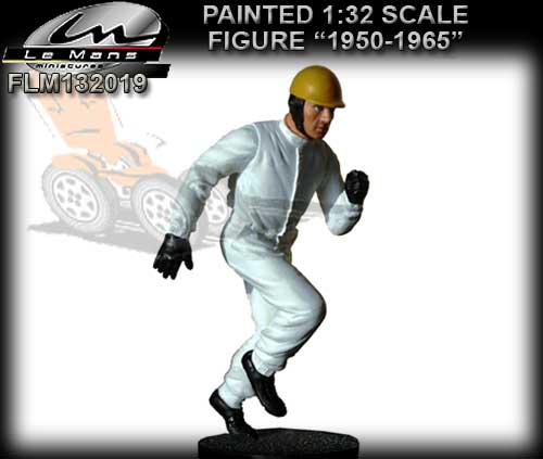 LE MANS MINIATURES FLM132019 - Running Driver - 1950's era