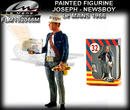 LE MANS MINIATURES FLM132066M - Joseph - newsboy - Le Mans 1966