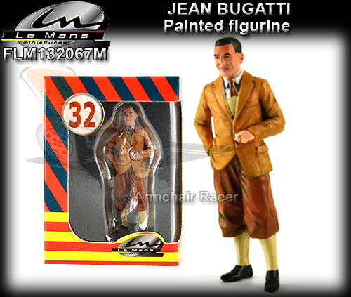 LE MANS MINIATURES FLM132067M - Jean Bugatti
