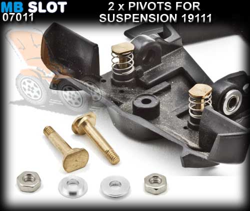 MBSLOT SUSPENSION 07011 - 2 x Pivots for Suspension 19111