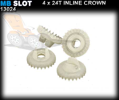 MBSLOT INLINE CROWN GEAR MB13024 - 24T Inline Gear