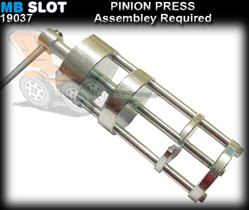 MB SLOT GEAR PRESS 19037 - Pinion Press for Boxer motors