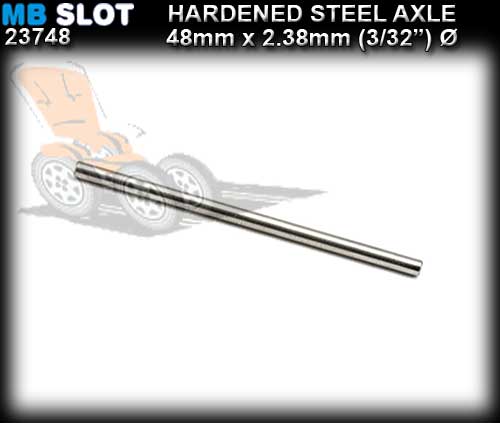 MB SLOT AXLE 23748 - Hardened Steel Axle 48 x 2.37mm x 2