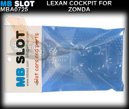 MBSLOT BODY PARTS MBA0725 - Lexan Cockpit for Zonda
