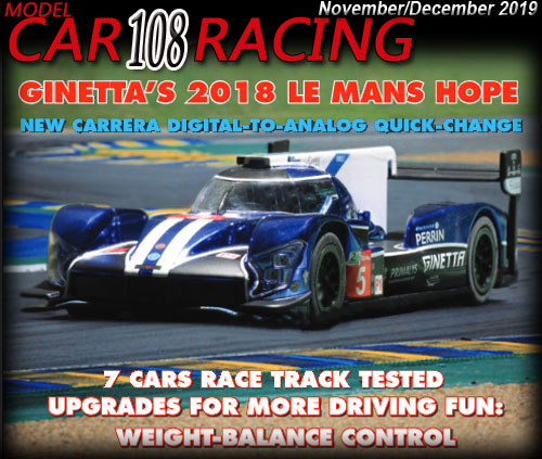 MCR108 - MODEL CAR RACING magazine issue #108 - Nov/Dec 2019