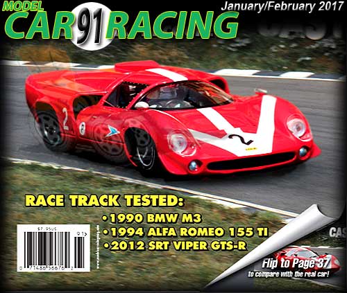 MCR091 - MODEL CAR RACING magazine issue #91 - Jan/Feb 2017