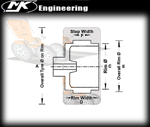 MJK 4284 - 4 x tyres to suit Scalextric Audi R8