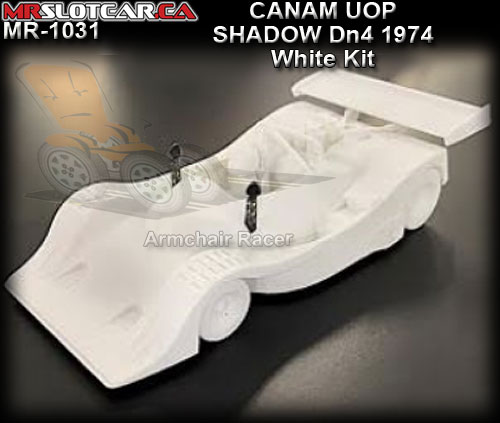 MR SLOTCAR MR1031 - CANAM UOP Shadow Dn4 1974 - white kit