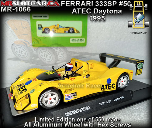 MR SLOTCAR MR1066 - Ferrari 333SP - Daytona 1995 - ATEC #50