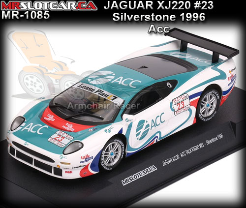 MR SLOTCAR MR1085 - Jaguar XJ220 - Silverstone 1996 - ACC #23