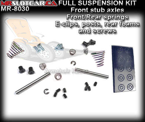 MR SLOTCAR SUSPENSION KIT MR8030 - Full Suspension kit