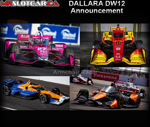 MR SLOTCAR - Dallara DW12 announcement