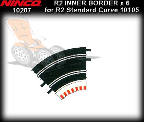 NINCO BORDER 10207 - 6 x 45 deg R2 Inner Borders R2