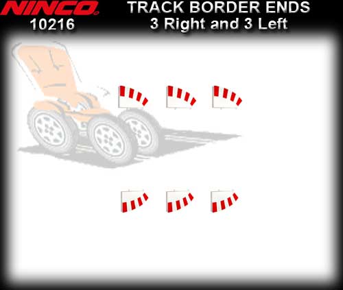 NINCO BORDER 10216 - Border Ends 3 right and 3 left