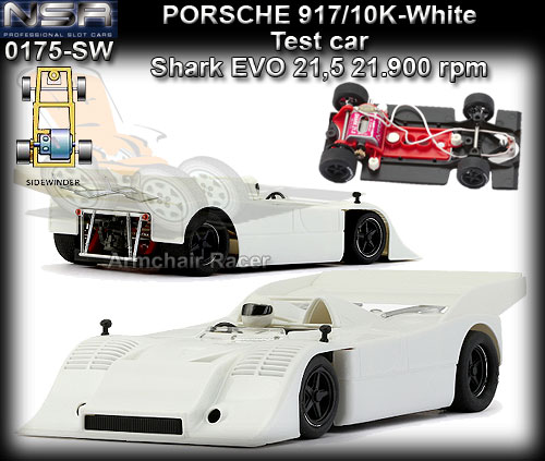 NSR 0175SW - Porsche 917/10K - Test car white