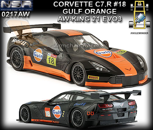 NSR 0217AW - Chevrolet Corvette C7R - Gulf Black #16