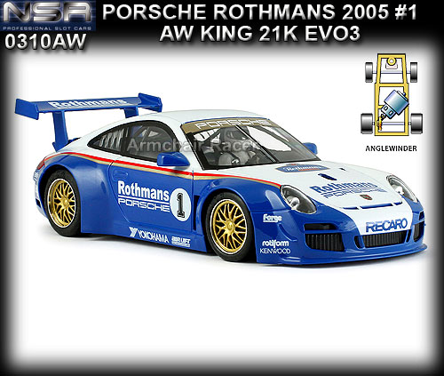 NSR 0310AW - Porsche 997 GT3 - Rothmans #1 2005