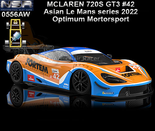 NSR 0556AW - McLaren 720S - Asian Le Mans series 2022 #42