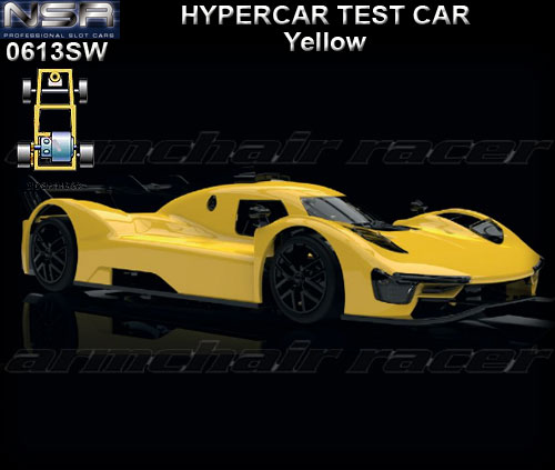 NSR 0613SW - Hypercar Test car - Yellow