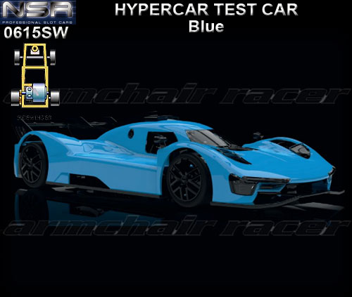 NSR 0615SW - Hypercar Test car - Blue