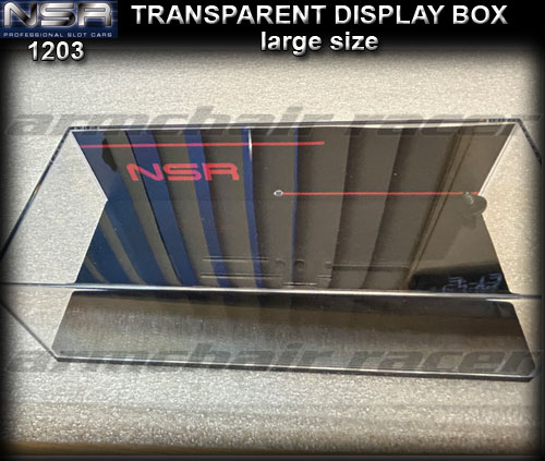 NSR DISPLAY CASE 1203 - Complete Transparent Display Box