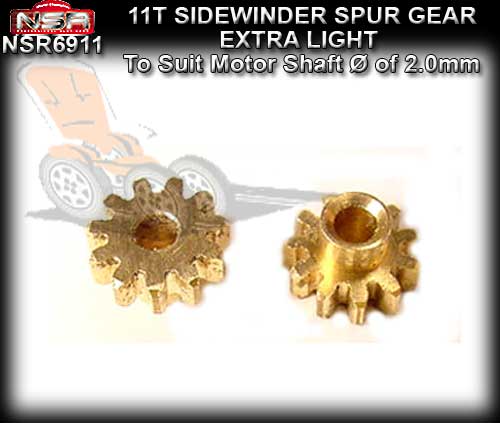 NSR SIDEWINDER PINION 6911A - 11T Sidewinder pinions