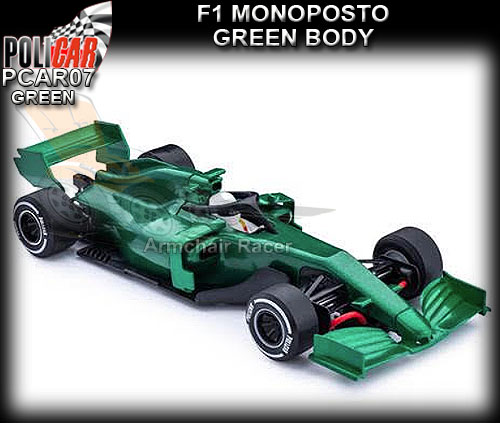POLICAR CAR07-GREEN - F1 Monoposto - green body