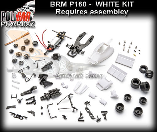 POLICAR CAR08Z - BRM P160 - white kit (requires assembly)