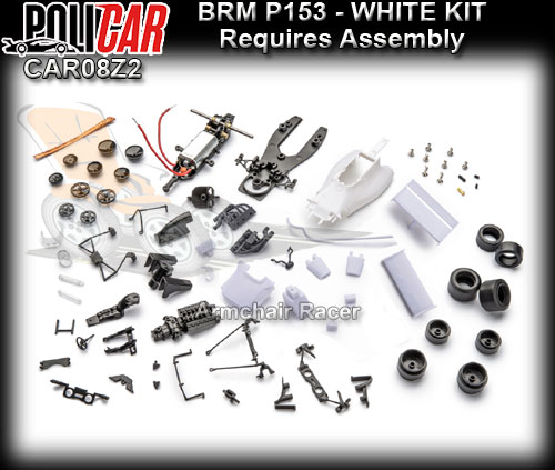 POLICAR CAR08Z2 - BRM P153 - white kit (requires assembly)