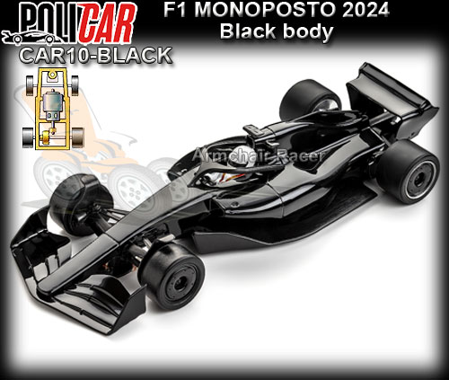 POLICAR CAR10-BLACK - F1 Monoposto 2024 - black body