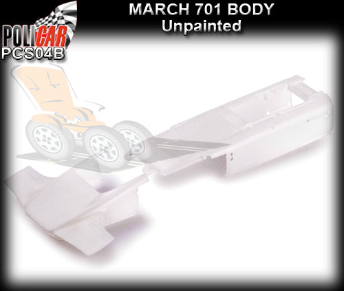 POLICAR BODY PARTS PCS04B - March 701 body unpainted