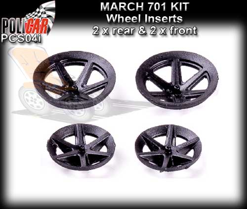 POLICAR BODY PARTS PCS04I - March 701 type wheel inserts