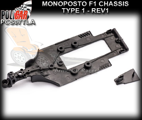 POLICAR CHASSIS PCS07TLA - Monoposto F1 chassis type 1 - REV1